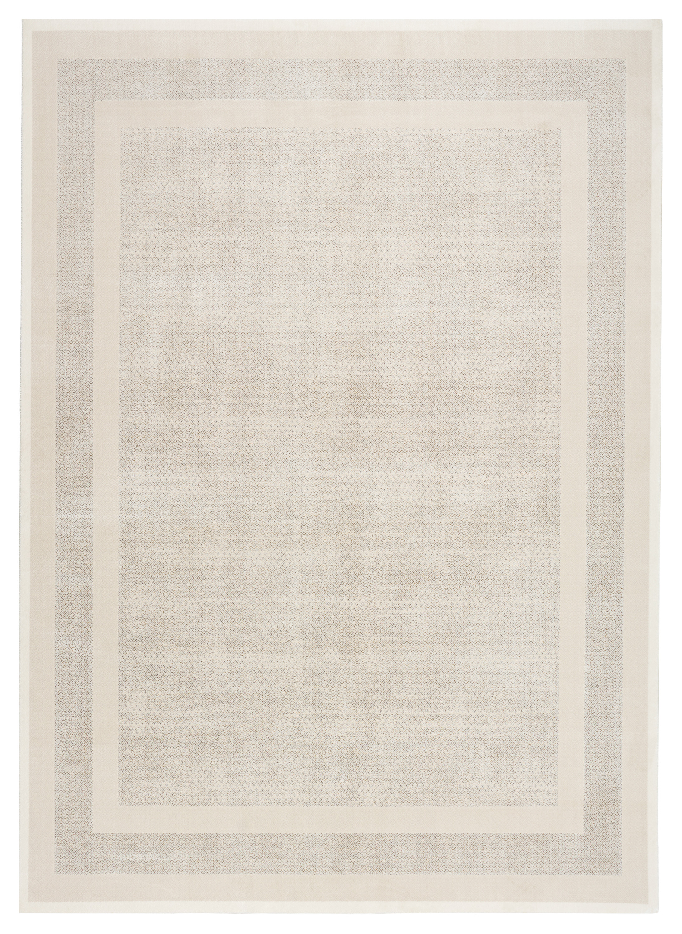 DKNY Grand Street 5'3" x 7'3" Ivory Taupe Modern Indoor Rug