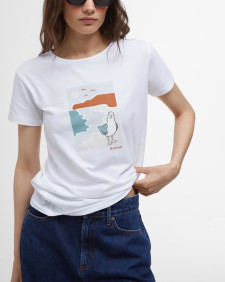 Merseyside Graphic T-Shirt Classic White