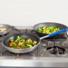 12-inch Wear-Ever® aluminum fry pan with CeramiGuard® II nonstick coating and Cool Handle® silicone handle