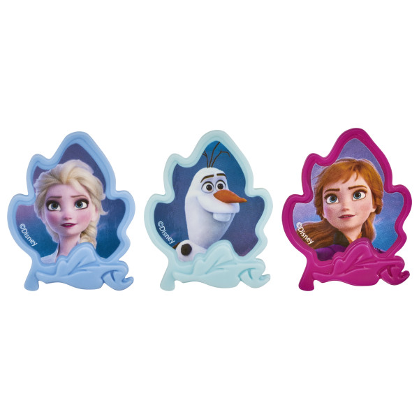 Disney Frozen Anna, Elsa and Olaf Retail Cupcake Rings