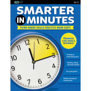 Third Grade Smarter in Minutes Skills Practice Workbook