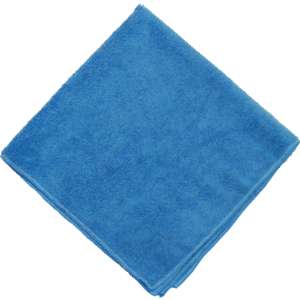 Hillyard, 16"x16", Microfiber, Cloth, Navy