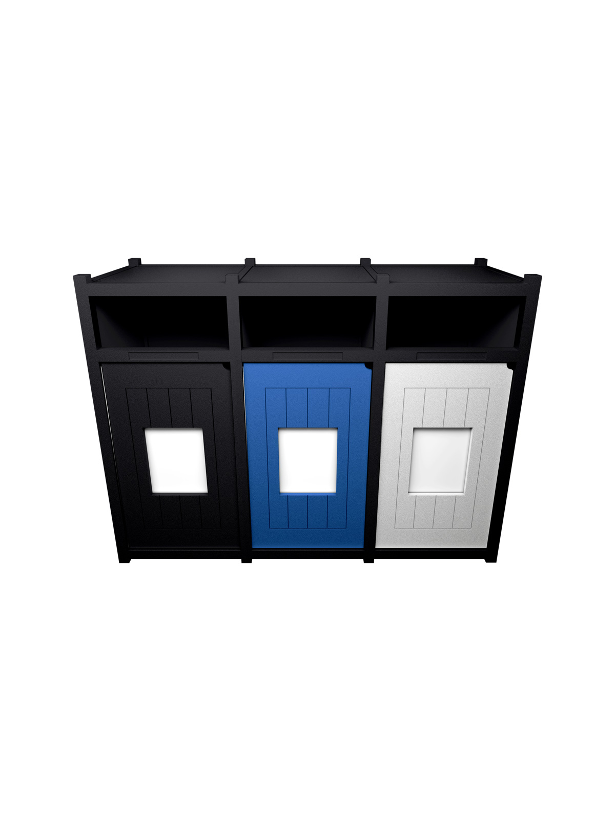 VISION – Triple – Unit – Full-Full-Full – Black-Blue-White