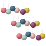 Teacher Created Resources&reg; Oh Happy Day 8" Paper Lanterns, 6 Per Pack, 3 Packs TCR77514-3
