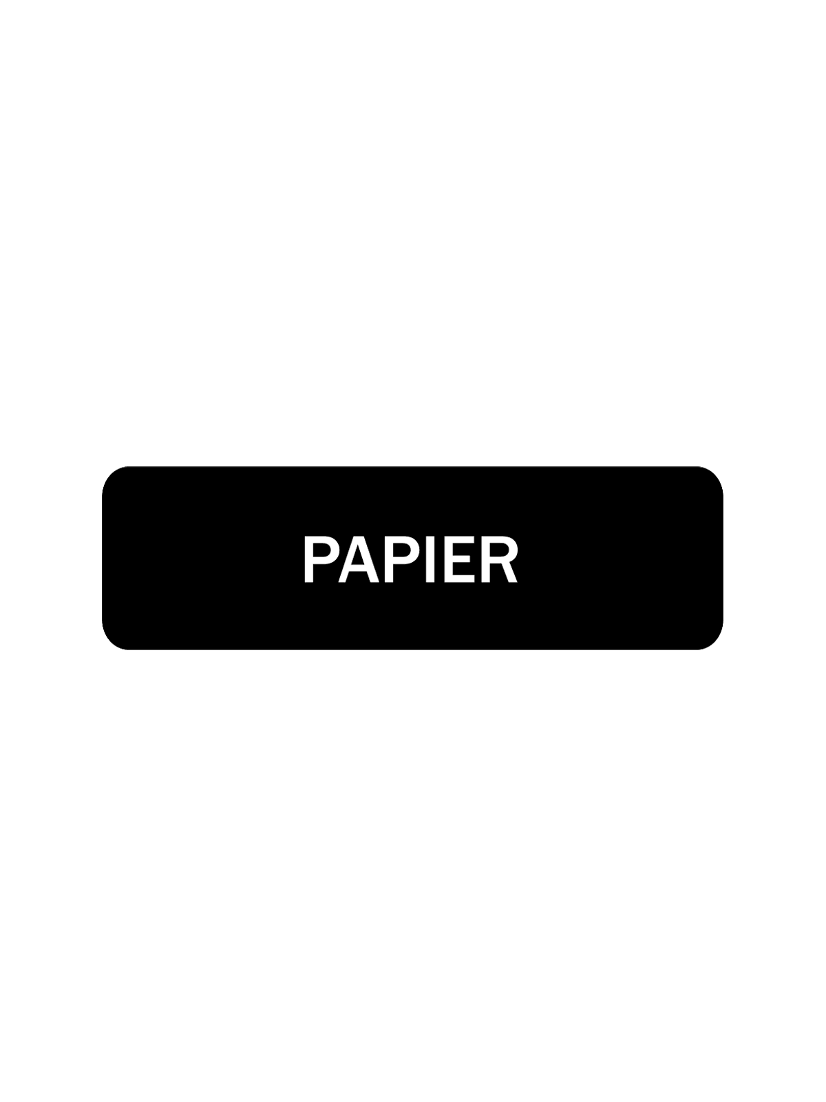 ARISTATA – Label – Papier – Black-White