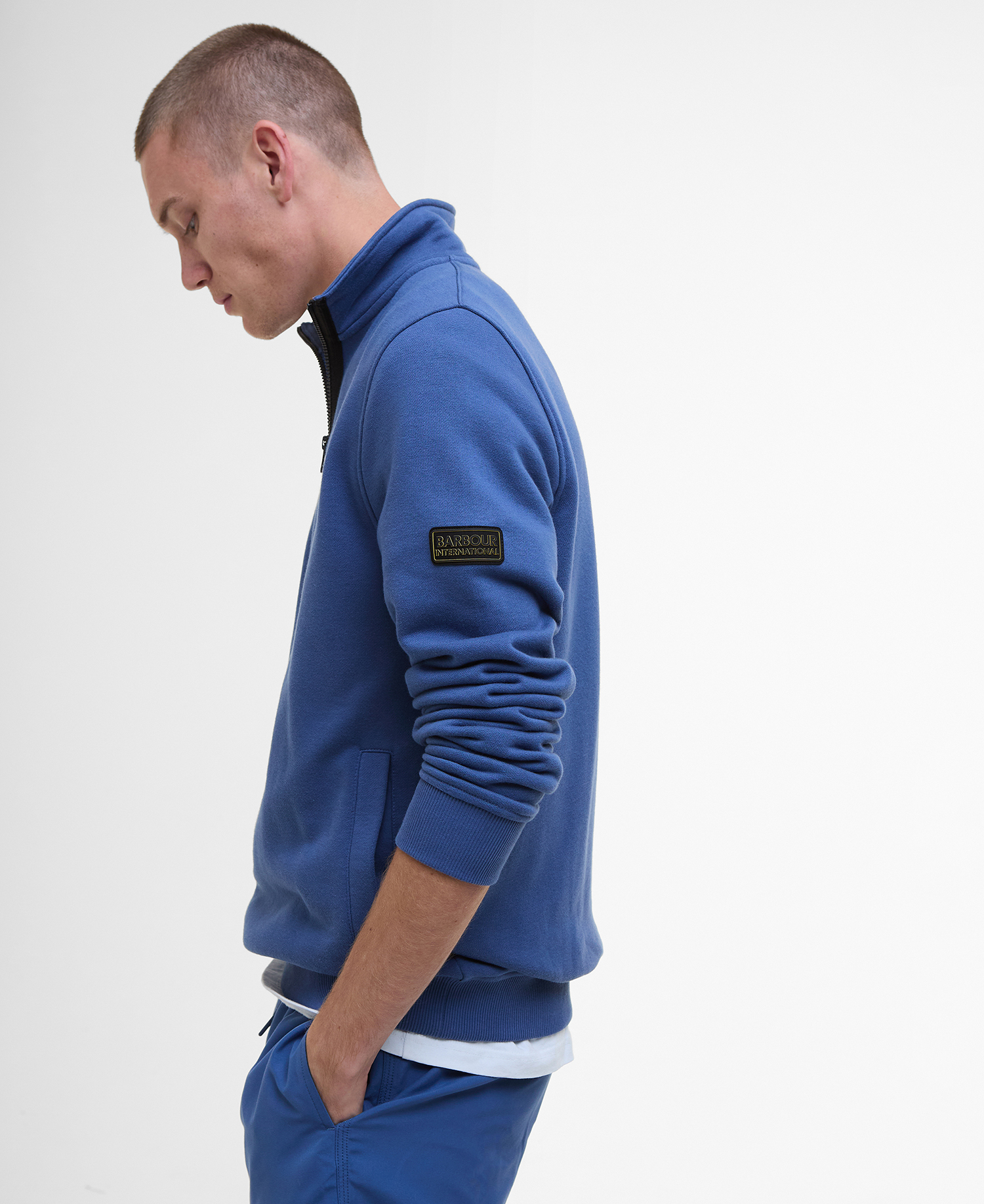 Outline Half-Zip Sweatshirt image number 4