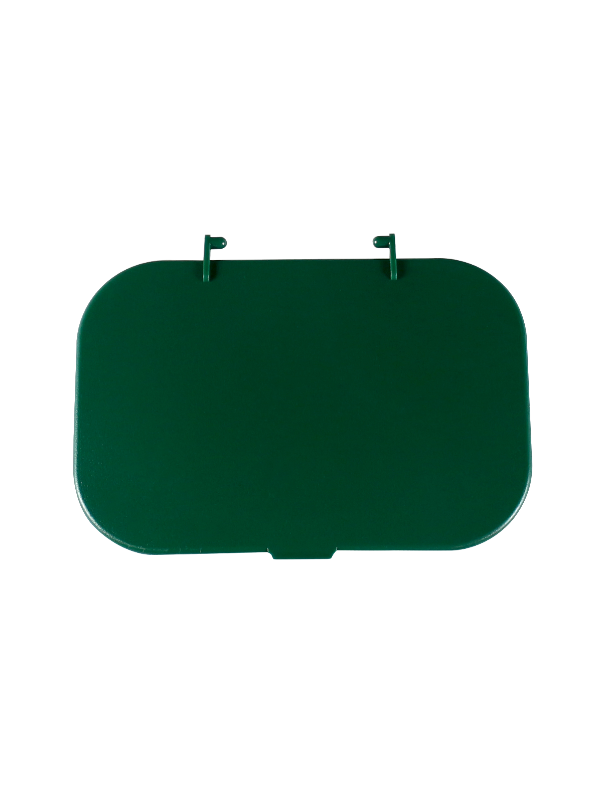 HANGING WASTE BASKET – Lid – Solid Lift – Dark Green