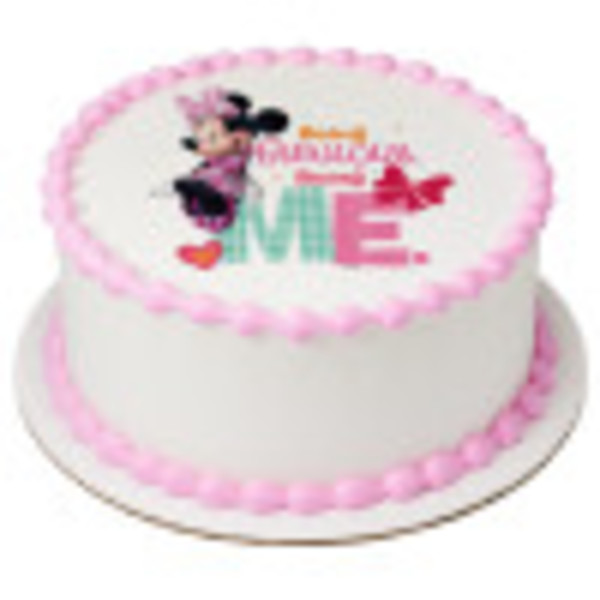 Minnie Being Me PhotoCake® Edible Image®