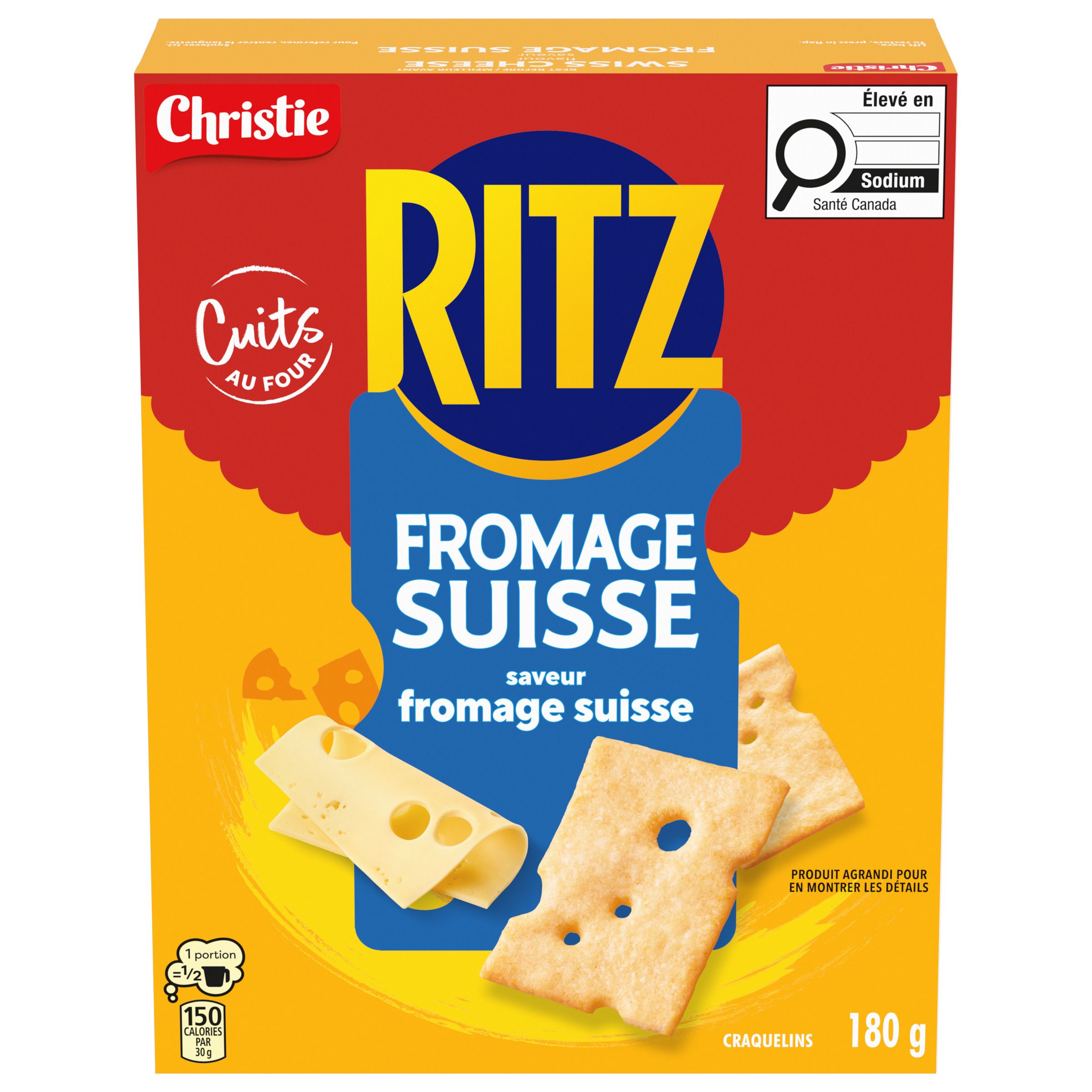 Craquelins RITZ Fromage suisse 180 g-thumbnail-0