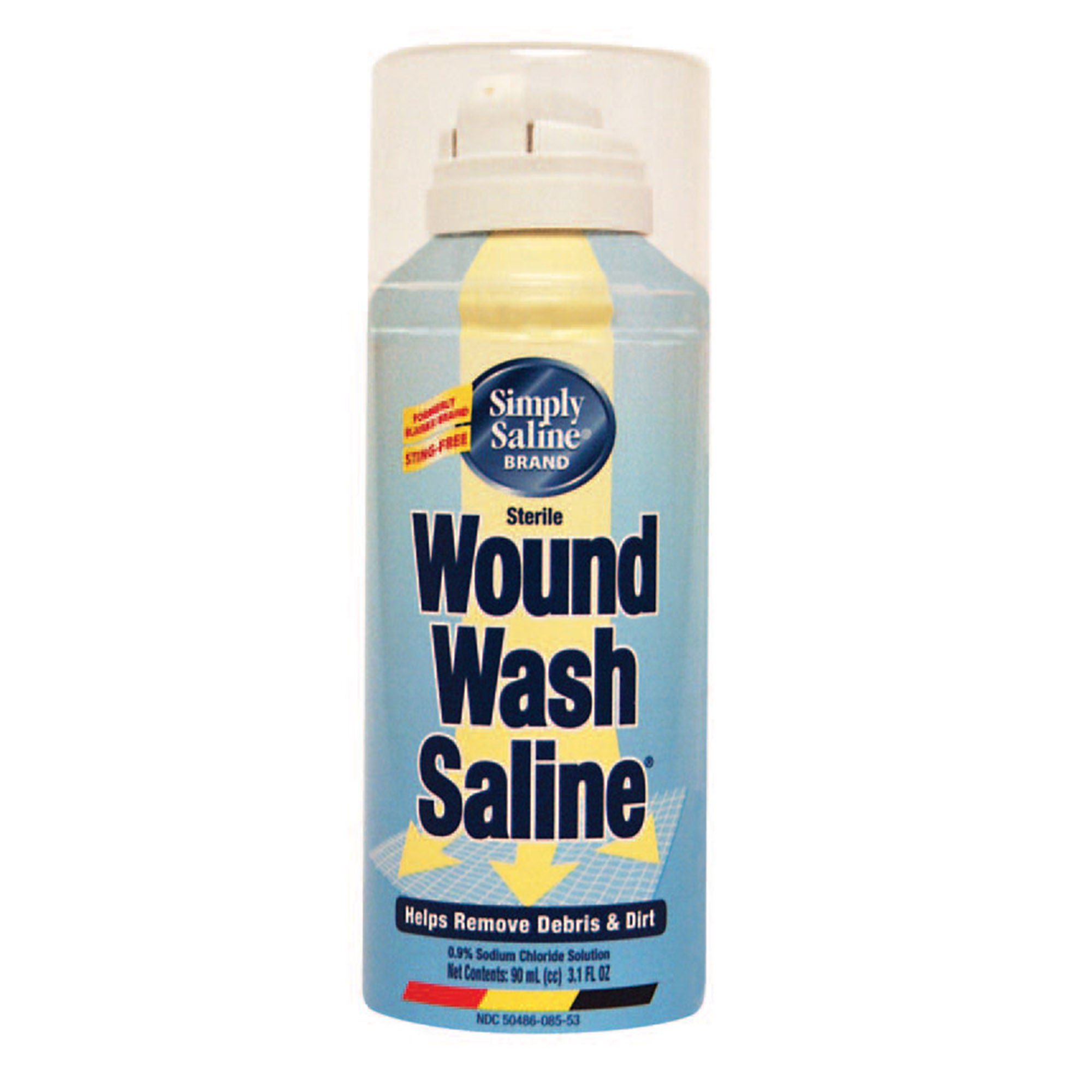 Simply Saline Wound Wash, 90 mL Spray Can