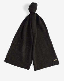 Sparkle Beanie & Scarf Gift Set Classic Black