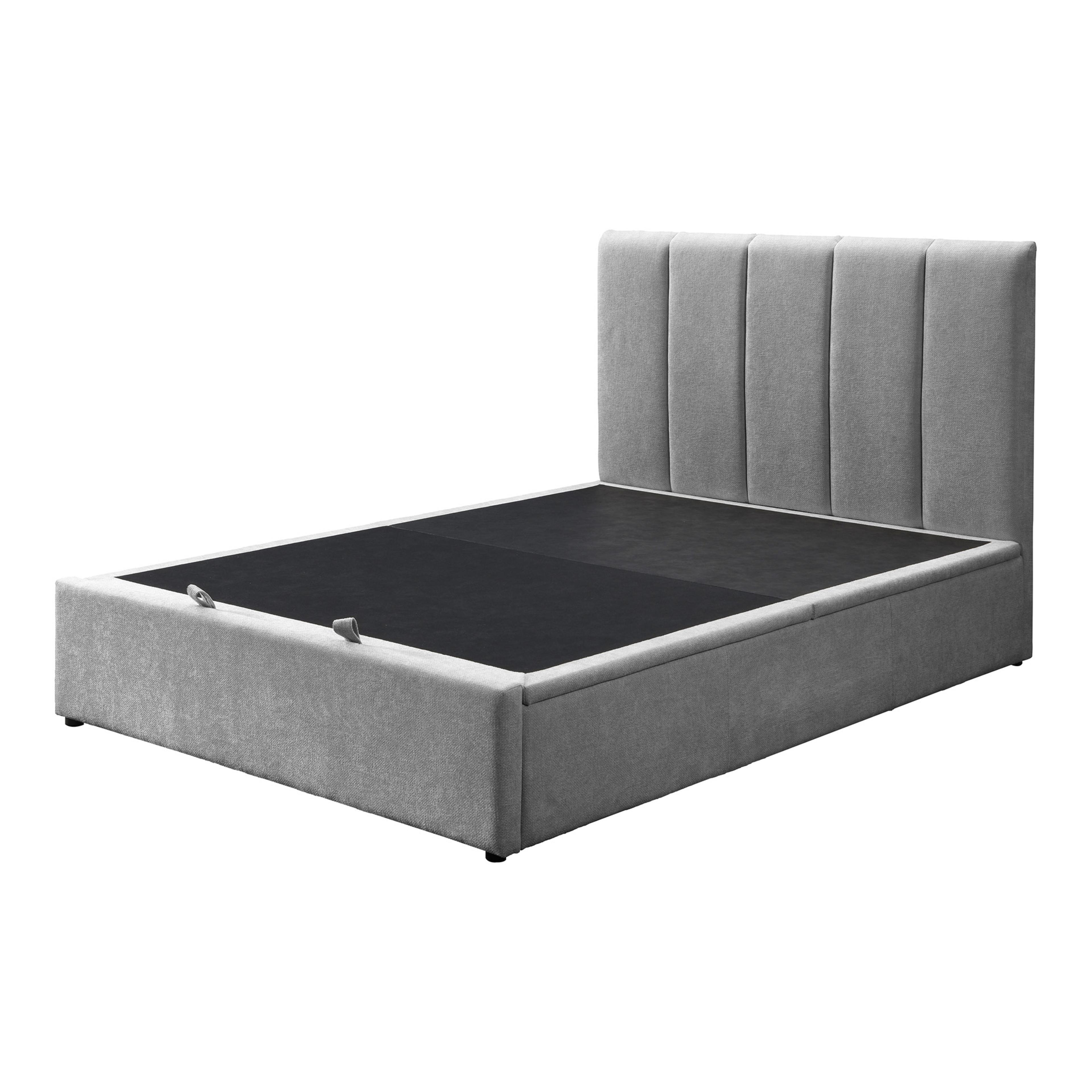 Product image of the  Harlow Bed Frame, Gas Lift Base, Dark Grey from Forty Winks