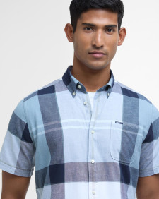 Douglas Tailored Short-Sleeved Shirt Northshore Tartan