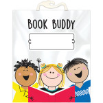 Creative Teaching Press&reg; Stick Kid Friends Book Buddy Bags, Pack of 6 CTP10837