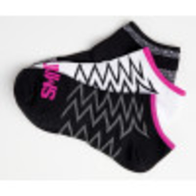 Smitten Novelty Socks &#34;Say No to the Show&#34; No Show with Non-Slip Y Heel S403001-Smitten