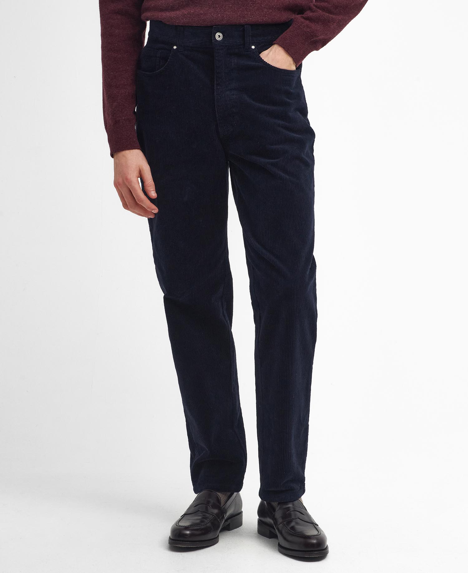 Stretch Cord Regular Trousers image number 1