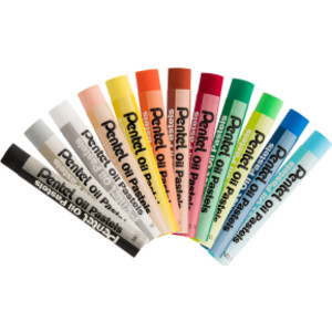Oil Pastels, 12 Count