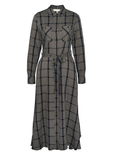 Claudia Check Midi Dress Claudia Check Midi Dress
