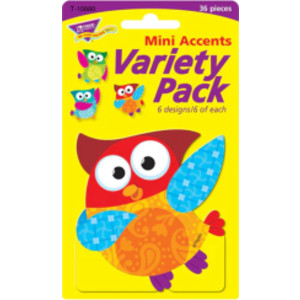 Owl-Stars!&reg; Mini Accents Variety Pack, 36 ct