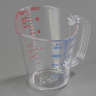 Cup Measuring 16Oz Clear 6Cs