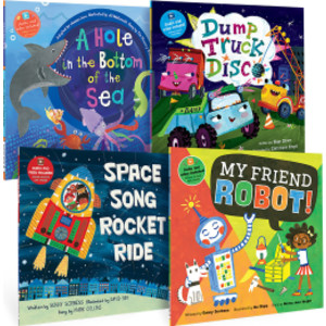 Kindergarten STEAM Singalongs Book Bundle, Set of 4