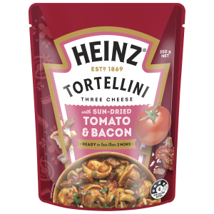  Heinz® Tortellini Three Cheese with Sun-dried Tomato & Bacon 350g 