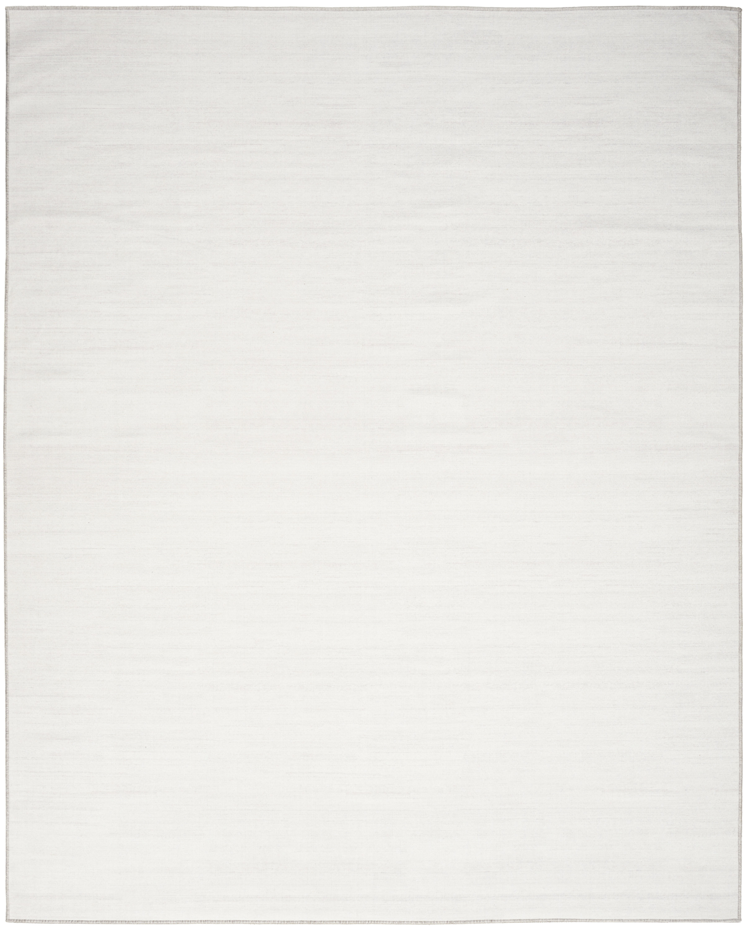 Nourison Washable Essentials 6' x 9' Ivory Grey Modern Indoor Rug
