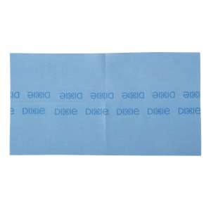 Georgia Pacific, Dixie H700, 1 ply, 13.00"x23.50", Hydroentangled, Food Service Wipers, Blue