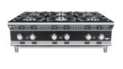 36-inch 6-burner countertop gas hot plate