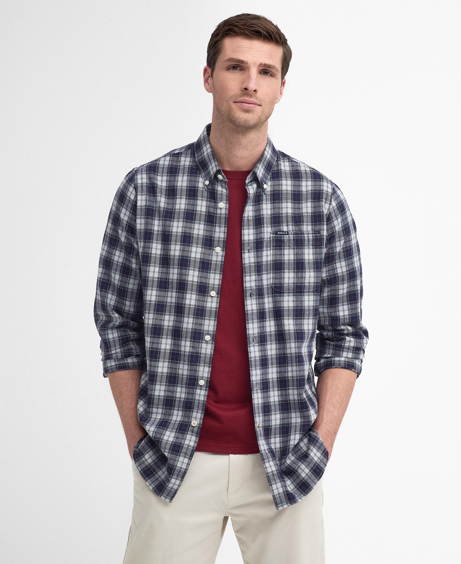 Lanark Tailored Long-Sleeved Shirt image number 0