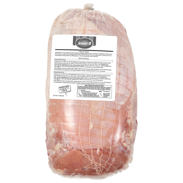 JENNIE-O(r) GRAND CHAMPION Turkey Breast and Thigh Roast NET Raw Skin On, 2 pc . C1C1 - Front Center In Package (Hi Res)