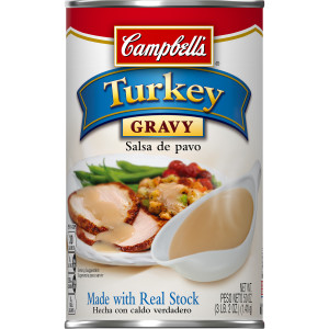 Campbell’s Ready to Serve Turkey Gravy, Rich and Flavorful Recipe, 50 Ounce Cans, 12-Pack featured image