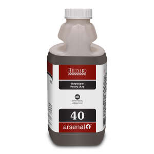 Hillyard, Arsenal Heavy Duty Degreaser, Arsenal® One Dispenser 2.5 Liter Bottle