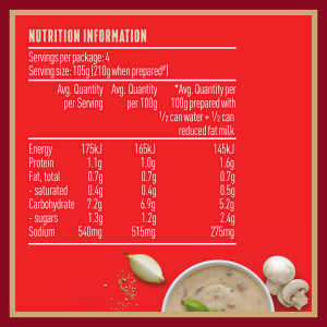 Heinz® Condensed Creamy Mushroom Soup 420g 