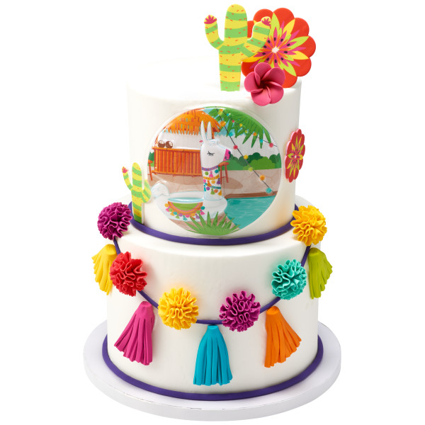 Bright Tassels Gum Paste Layon