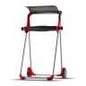 Tork, W1 Industrial Floor Stand,  Wiper Dispenser, Black/Red