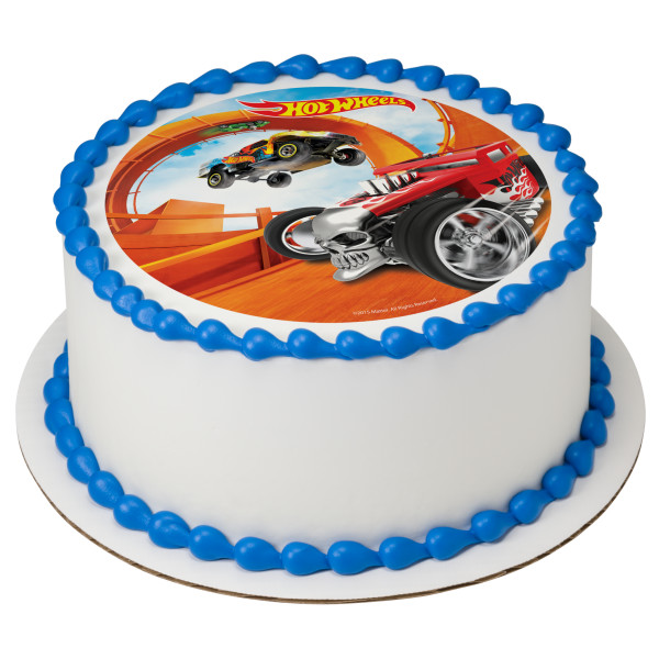 Hot Wheels™ Steer Clear PhotoCake® Edible Image®