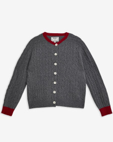 Barbour The Edit by Alexa Sammie Cardigan Derby Grey