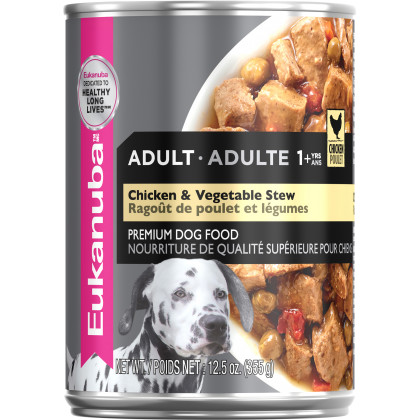 Eukanuba Adult Adult Chicken & Vegetable Stew Canned Dog Food