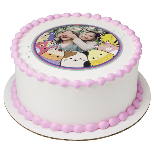 Squishmallows Feelin' Mallow PhotoCake® Edible Image® Frame