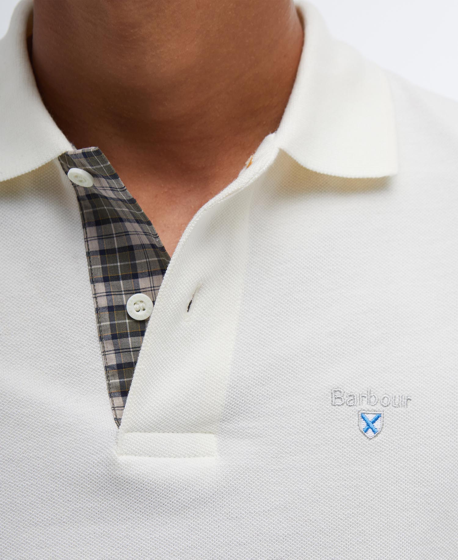 Tartan Pique Polo Shirt image number 4