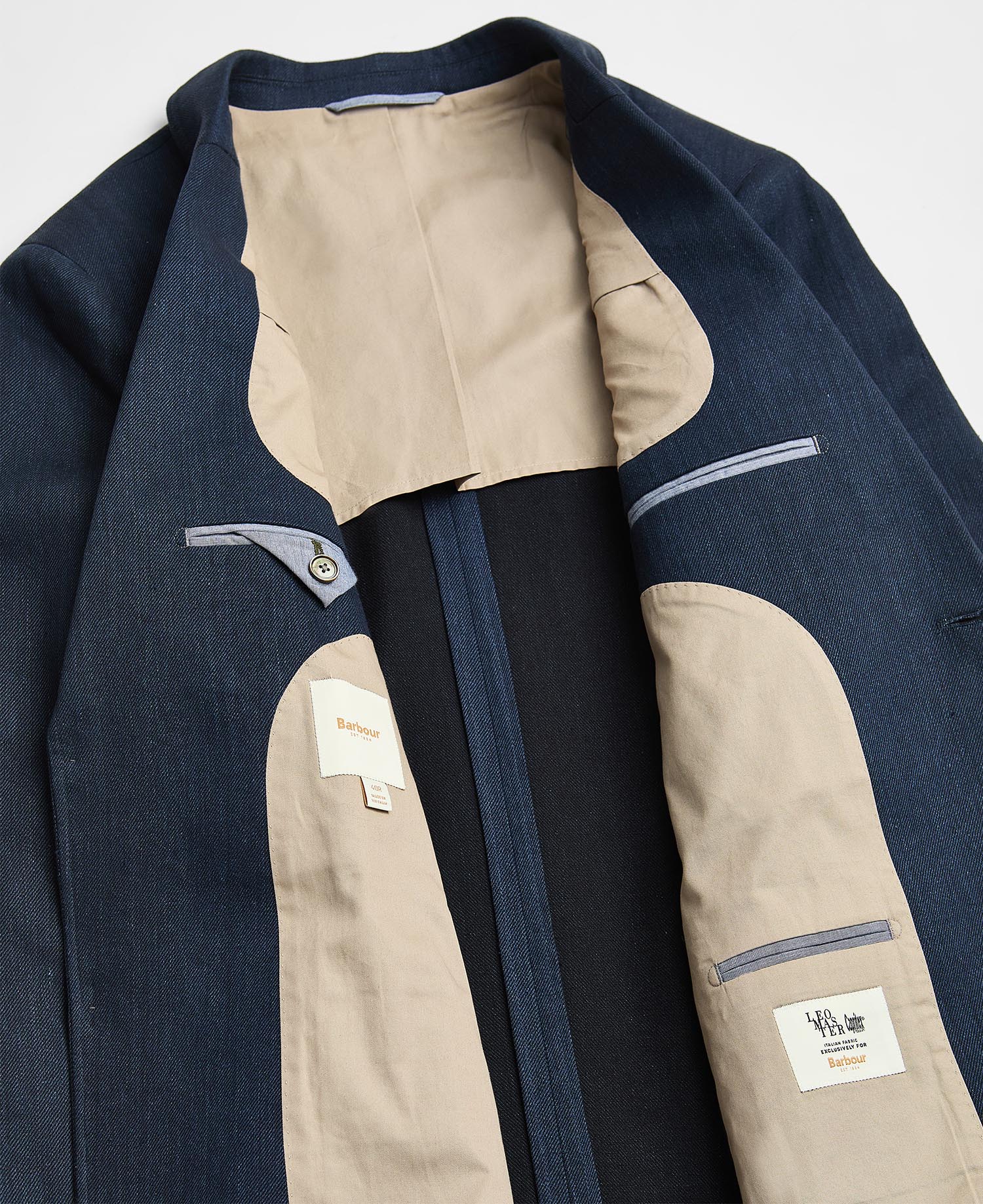 Linen Twill Blazer image number 9