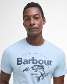Lydd Graphic T-Shirt Ocean Sky