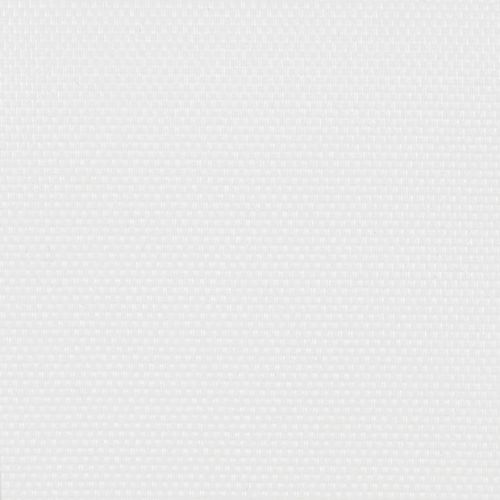 White woven-texture wallpaper panel, displaying a subtle diamond hatch pattern and fine weave, covering the entire frame; evenly lit close-up view in neutral indoor lighting, no other objects visible.