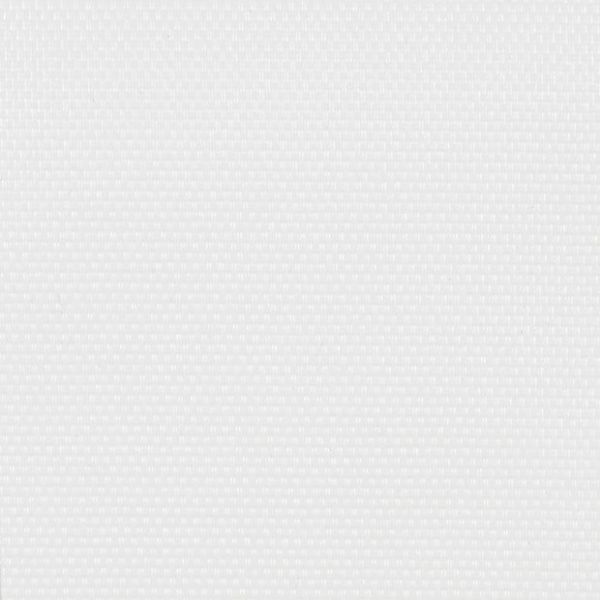 White woven-texture wallpaper panel, displaying a subtle diamond hatch pattern and fine weave, covering the entire frame; evenly lit close-up view in neutral indoor lighting, no other objects visible.