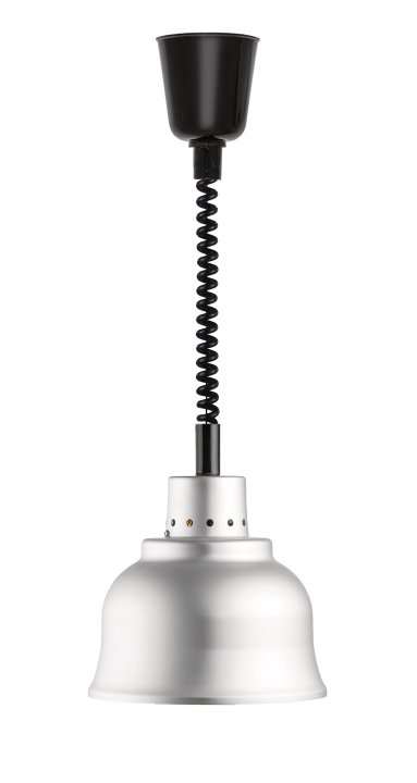 Lámpara mantenedora CLASSIC de aluminio mate extensible hasta 175 centímetros