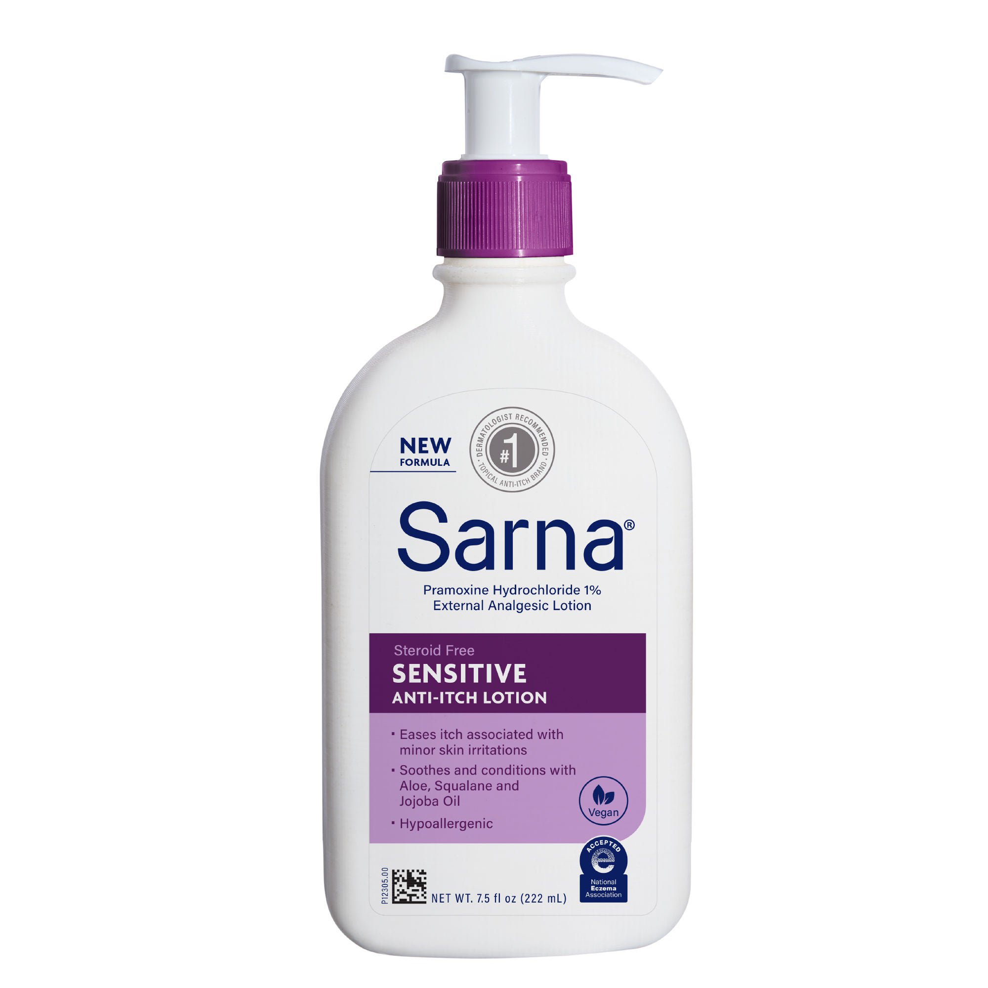 Sarna® Itch Relief Lotion Sensitive, 7.5-ounce pump bottle