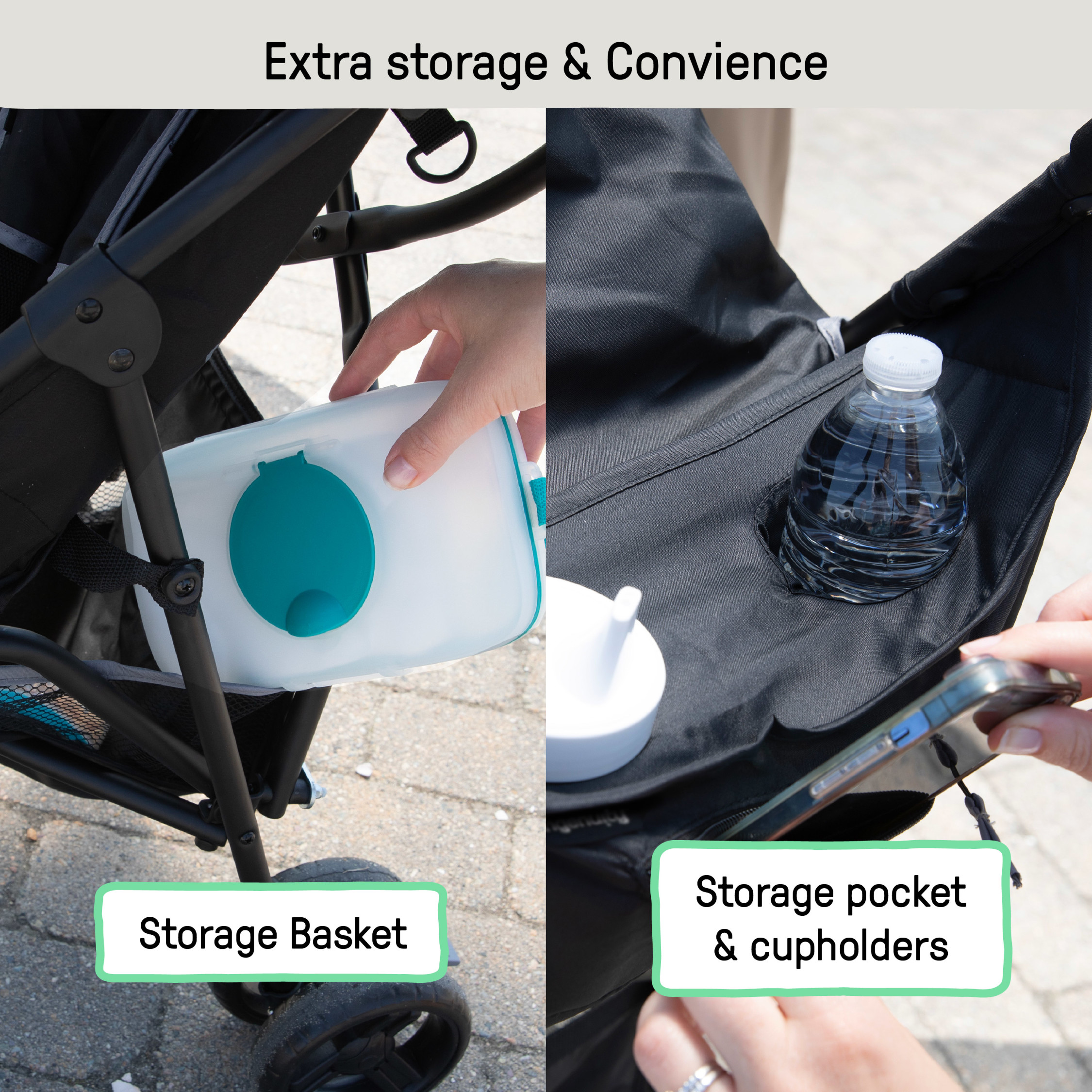 Ingenuity 3Dmini Convenience Stroller - Gray