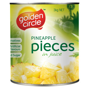 golden circle® pineapple pieces in juice 3kg image