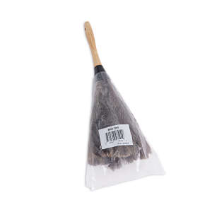 Boardwalk, Professional Ostrich Feather Duster, 7" Handle, Ostrich Feather, Gray, 6 in